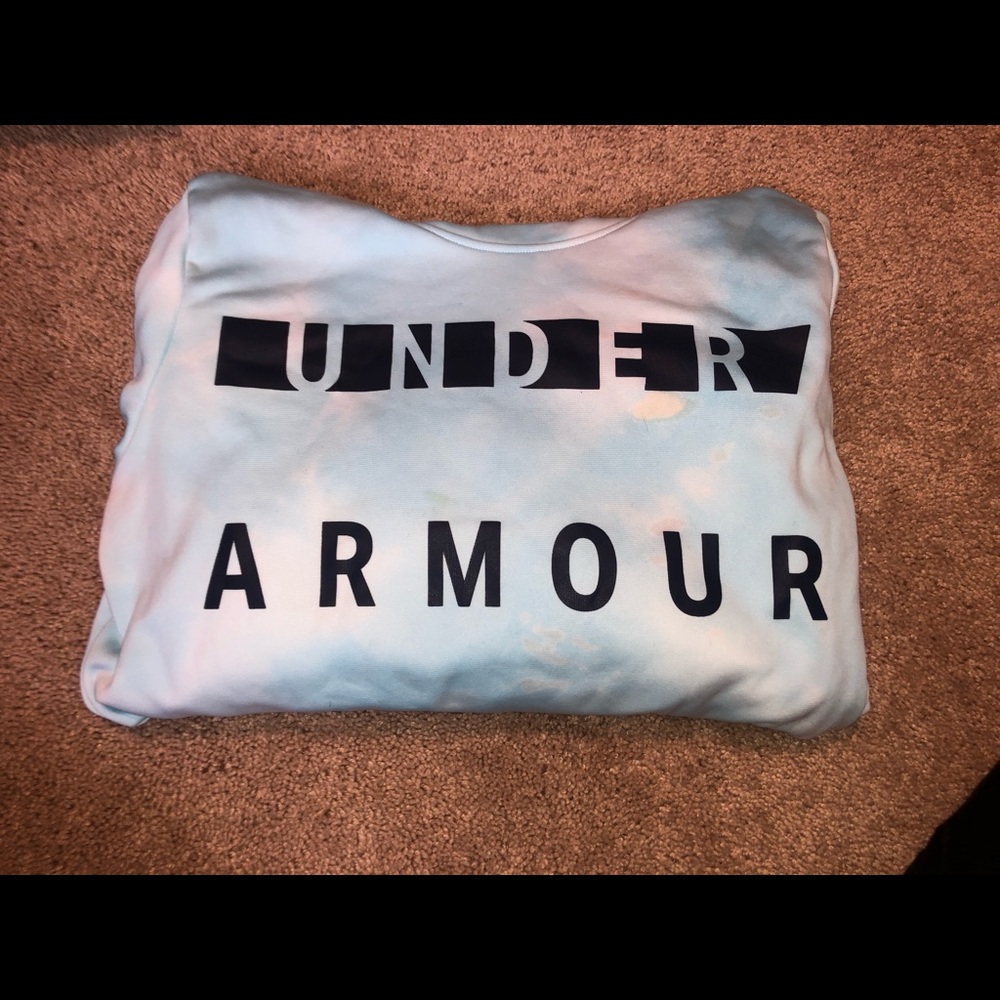 Under armour tie dye sweatshirt